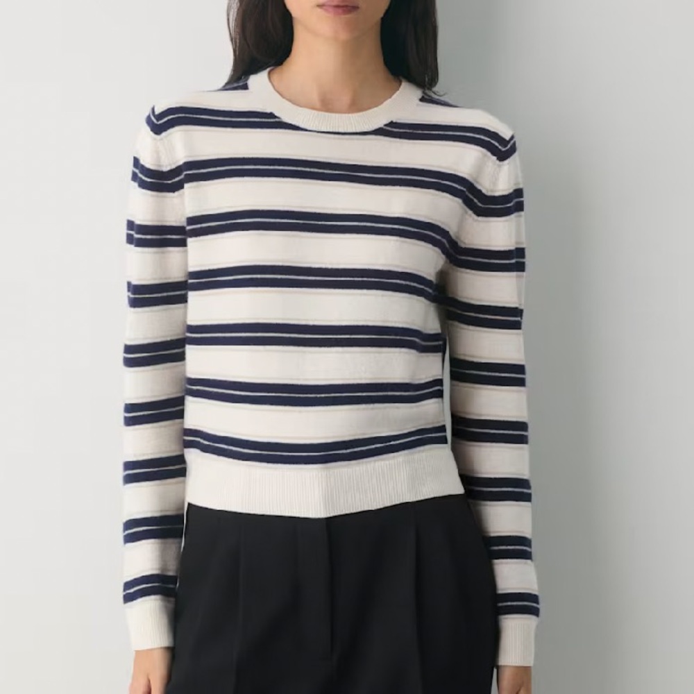 Aritzia Bare Crew Cashmere Crewneck.NWOT.